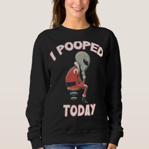 Camiseta Eu Popei Hoje A Alienígena Mais Cinza Do Sci Fi F