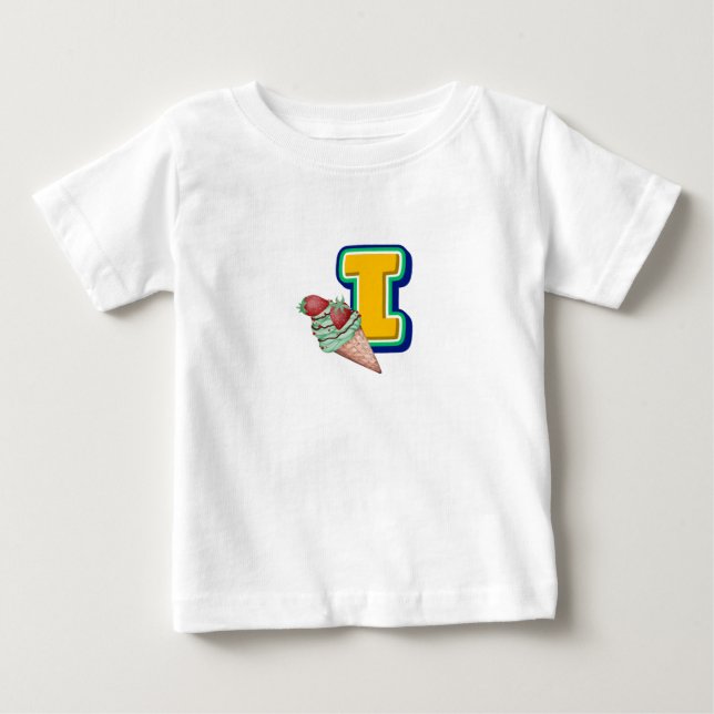Camiseta Eu por Sorvete (Frente)