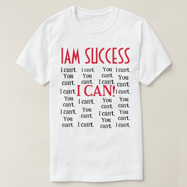 CAMISETA EU POSSO  (Frente do Design)