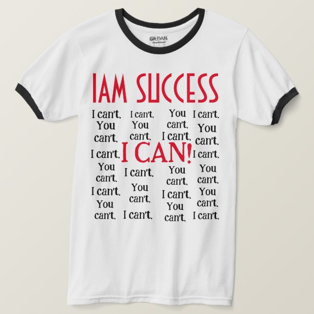 CAMISETA EU POSSO  (Frente do Design)