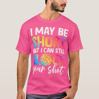 Camiseta Eu Posso Bloquear Seu Atirado Engraçado De Voleibo