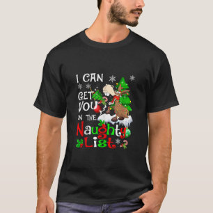Camiseta Eu posso colocá-lo na lista travessa Engraçado Don