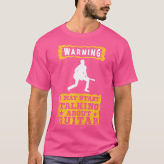 Camiseta Eu Posso Começar A Falar Sobre Violão Acústico M