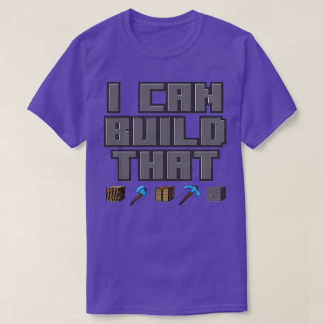 Camiseta eu posso construir isso (Frente do Design)