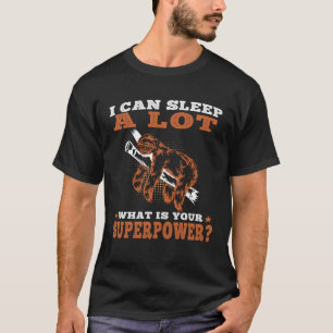 Camiseta Eu posso dormir muito preguiçoso Sloths 1