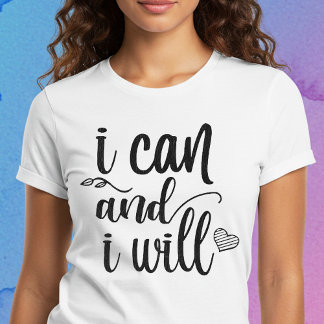 Camiseta Eu posso e eu vou