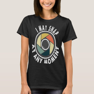 Camiseta Eu Posso Encaixar A Qualquer Momento A Fotografia