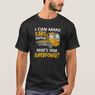 Camiseta Eu Posso Fazer Carros Desaparecerem Engraçados Com