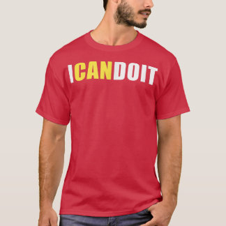 Camiseta Eu Posso Fazer Isso Inspiração Motivação Malhação