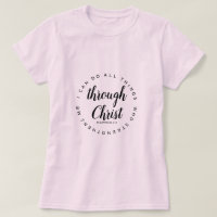 Eu Posso Fazer Tudo Através Da Bíblia Cristo Versa