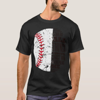 Camiseta Eu Posso Fazer Tudo Através De Baseball Jogador De