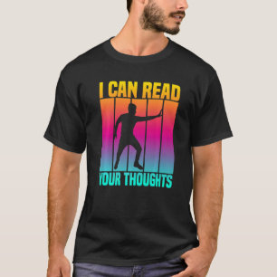 Camiseta Eu Posso Ler Seus Pensamentos Leitor De Mente