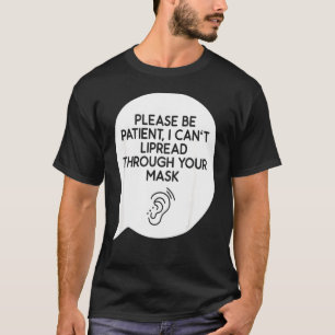 Camiseta Eu Posso Levantar O Seu Impa De Audição De Máscara