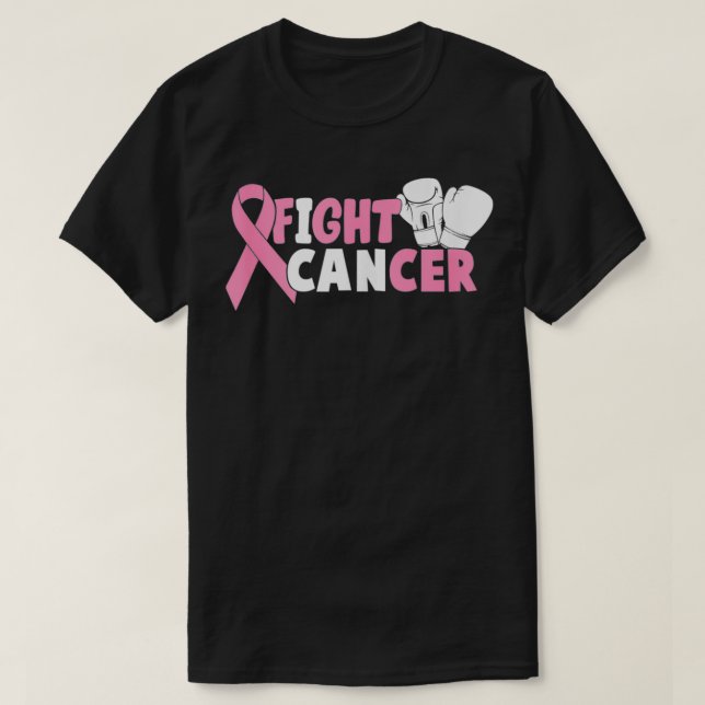Camiseta Eu posso lutar contra o Cancer (Frente do Design)