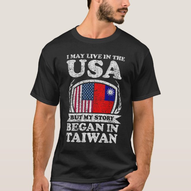 Camiseta Eu Posso Morar Nos Estados Unidos Mas Minha Histór (Frente)