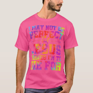 Camiseta Eu Posso Não Ser Perfeito, Mas Jesus Cristão Cita
