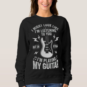 Camiseta Eu posso parecer que estou ouvindo você tocar viol