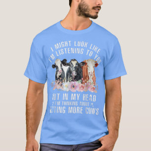 Camiseta Eu posso parecer que estou ouvindo vocês, fazendei