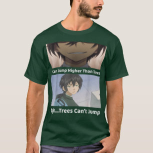 Camiseta Eu Posso Saltar Mais alto Que Árvores