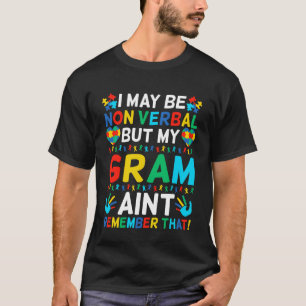Camiseta Eu posso ser não-verbal, mas minha gramática não e