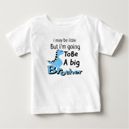 Camiseta Eu posso ser pequeno, mas vou ser um grande irmão