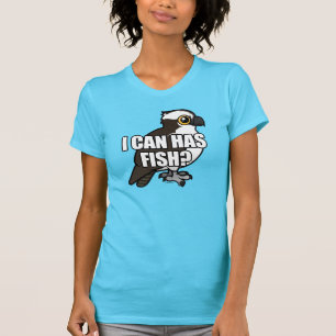 Camiseta Eu posso tenho peixes?