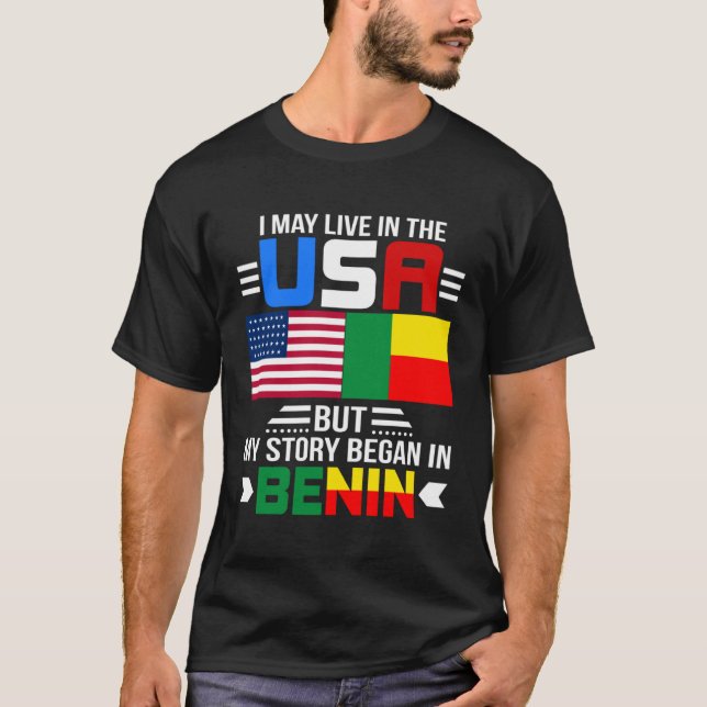 Camiseta Eu Posso Viver Nos Estados Unidos Mas Minha Histór (Frente)