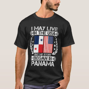 Camiseta Eu Posso Viver Nos Estados Unidos Mas Minha Histór