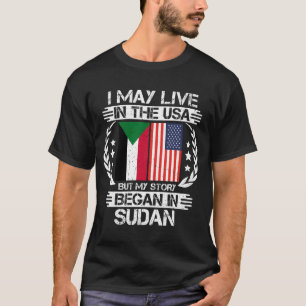 Camiseta Eu Posso Viver Nos Estados Unidos Mas Minha Histór
