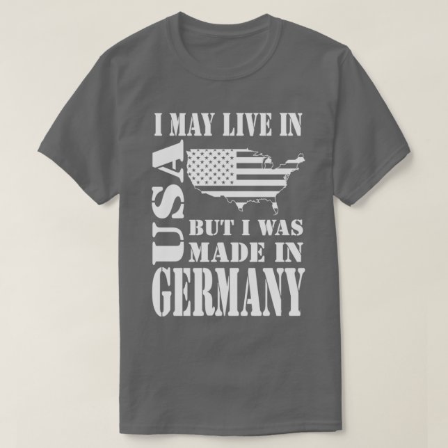 Camiseta Eu posso viver nos eua (Frente do Design)