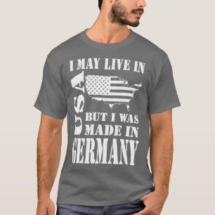 Camiseta Eu posso viver nos eua