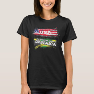 Camiseta Eu Posso Viver Nos EUA Mas Minha História Começou