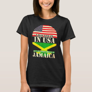Camiseta Eu Posso Viver Nos Eua Mas Minha História Começou