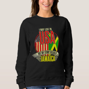 Camiseta Eu Posso Viver Nos Eua Mas Minha História Começou 