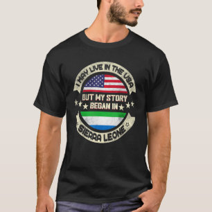 Camiseta Eu Posso Viver Nos Eua Mas Minha História Começou 