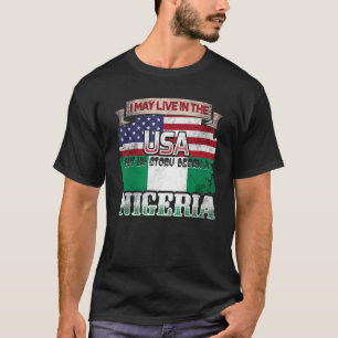 Camiseta Eu Posso Viver Nos Eua Mas Minha História Começou