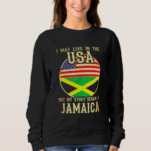 Camiseta Eu Posso Viver Nos Eua Mas Minha História Começou