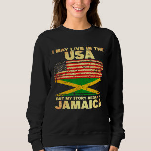 Camiseta Eu Posso Viver Nos Eua Mas Minha História Começou