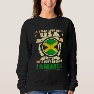 Camiseta Eu Posso Viver Nos Eua Mas Minha História Começou 