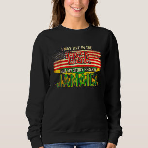 Camiseta Eu Posso Viver Nos EUA Mas Minha História Começou