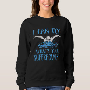 Camiseta Eu posso voar o que o seu super-poderoso filme Swi