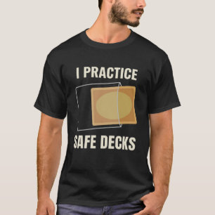 Camiseta Eu Pratico Segurança Decks Carpinteiro Construtor 