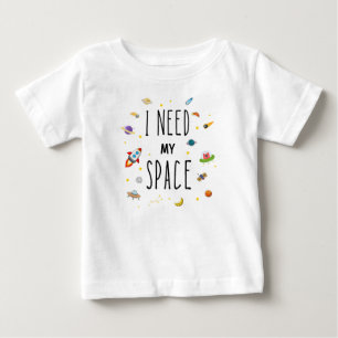Camiseta Eu preciso de espaço, espaço bonito