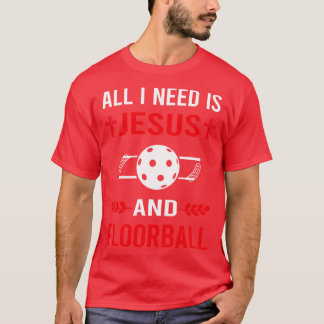 Camiseta Eu Preciso De Jesus E Floorball