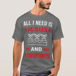 Camiseta Eu Preciso De Jesus E Hidropônica