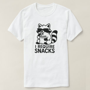 CAMISETA EU PRECISO DE SNACKS