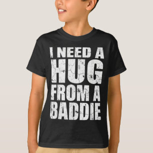 Camiseta Eu Preciso De Um Abraço De Um Vilão Citação De Mem
