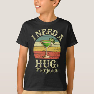 Camiseta Eu Preciso De Uma Enorme Bebida De Cauda De Margar