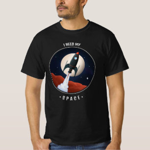 Camiseta eu preciso do meu espaço
