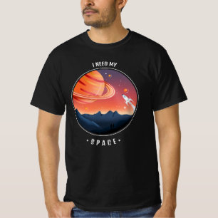 Camiseta eu preciso do meu espaço